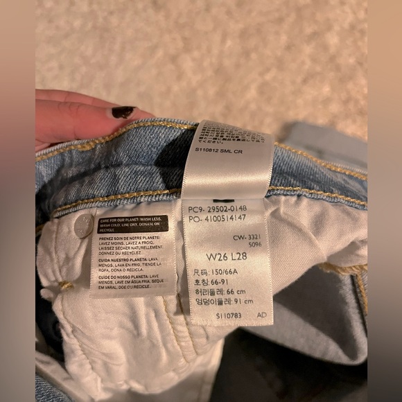 Levi Strauss jeans. Size W26 L28 - Picture 4 of 5
